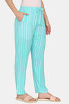 Coucou Woven Pyjama - Blue Atoll — thumbnail 2